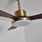 Aurelia Modern Wood Ceiling Fan Light