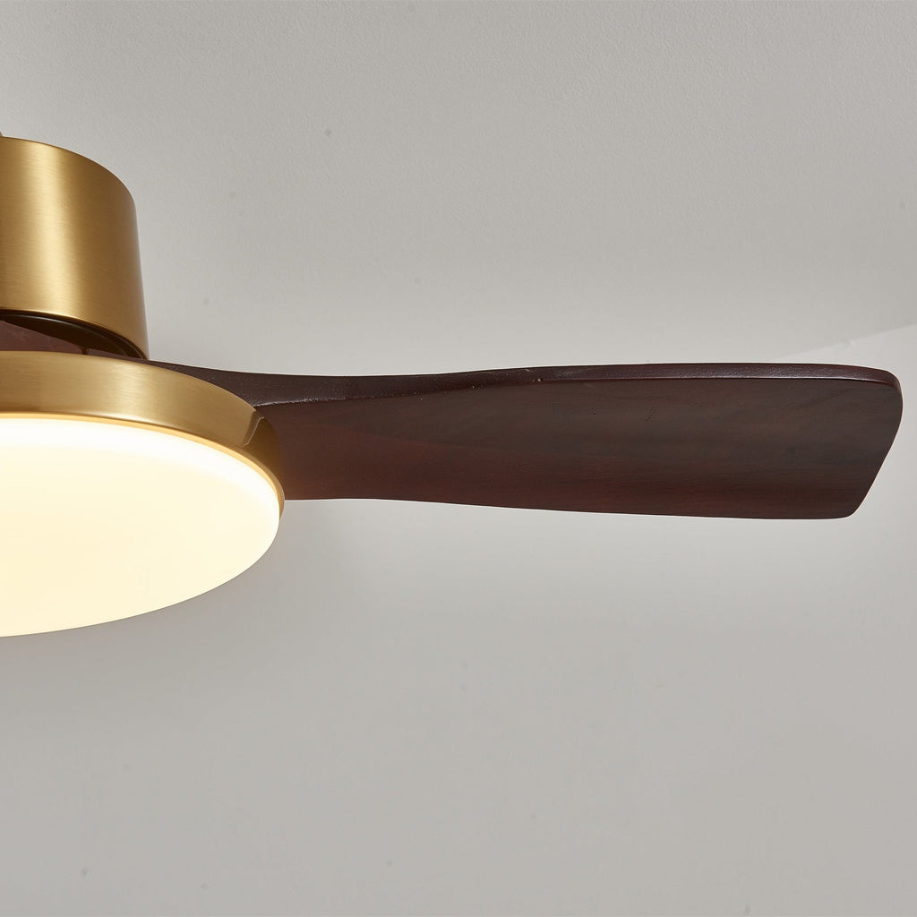 Aurelia Modern Wood Ceiling Fan Light