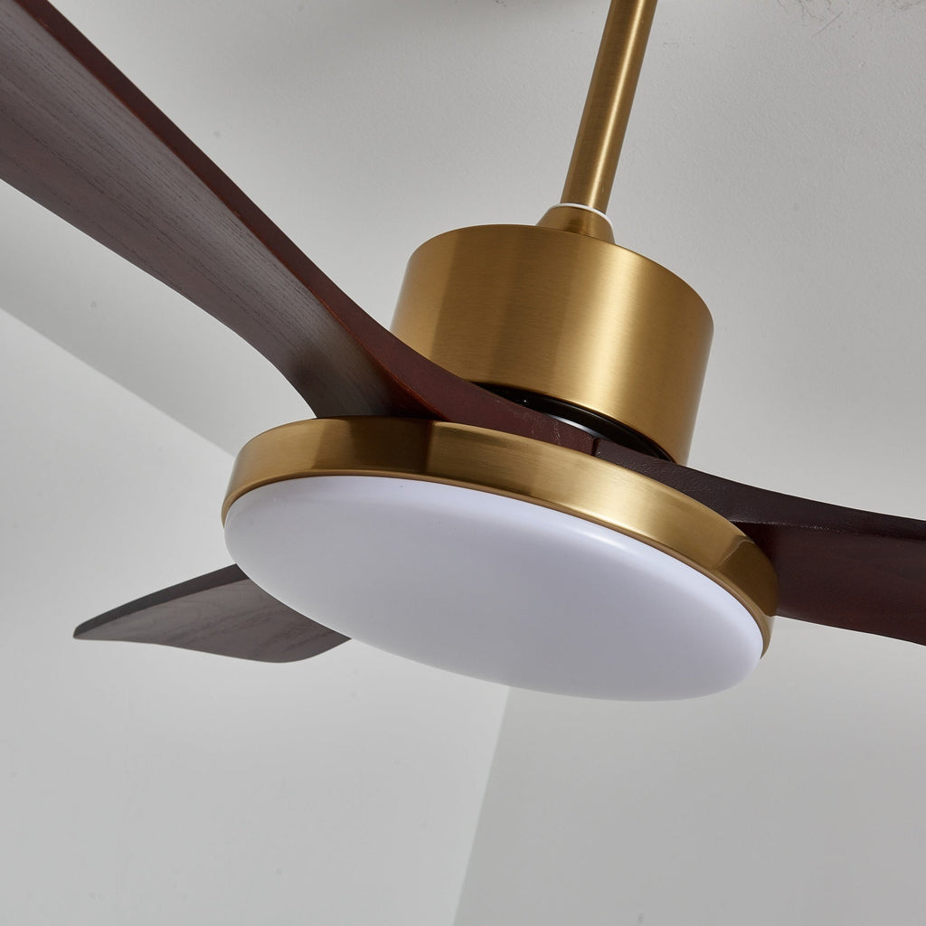 Aurelia Modern Wood Ceiling Fan Light