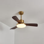 Aurelia Modern Wood Ceiling Fan Light