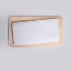 Aurilith Modern Minimalist Travertine Ceiling Light