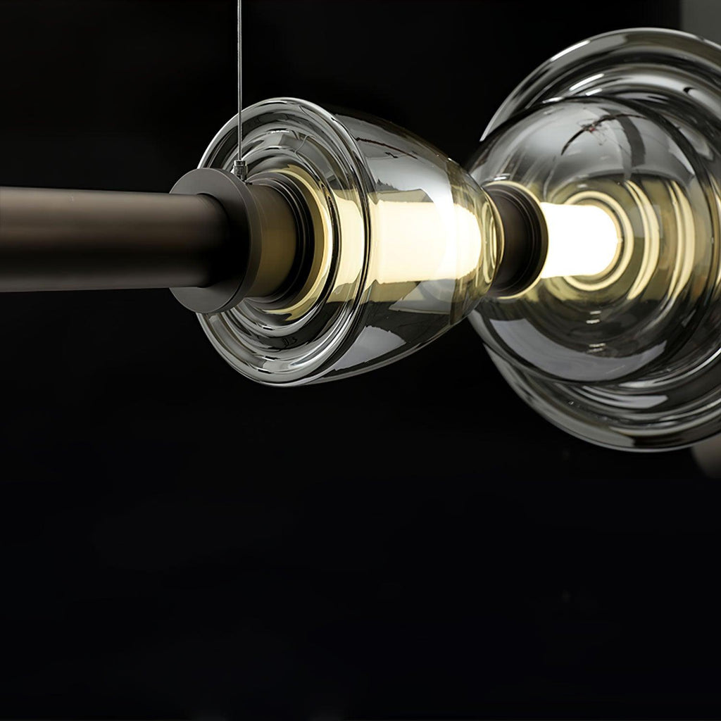 Aura Contemporar Glass Pendant Lamp