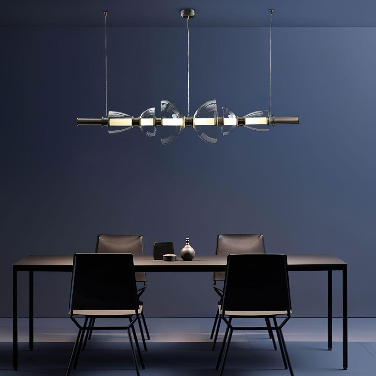Aura Contemporar Glass Pendant Lamp