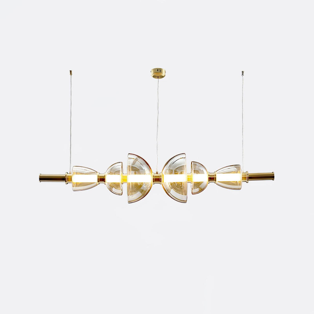 Aura Contemporar Glass Pendant Lamp
