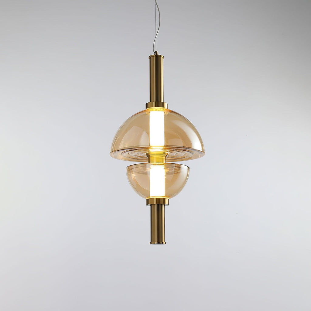 Aura Contemporar Glass Pendant Lamp