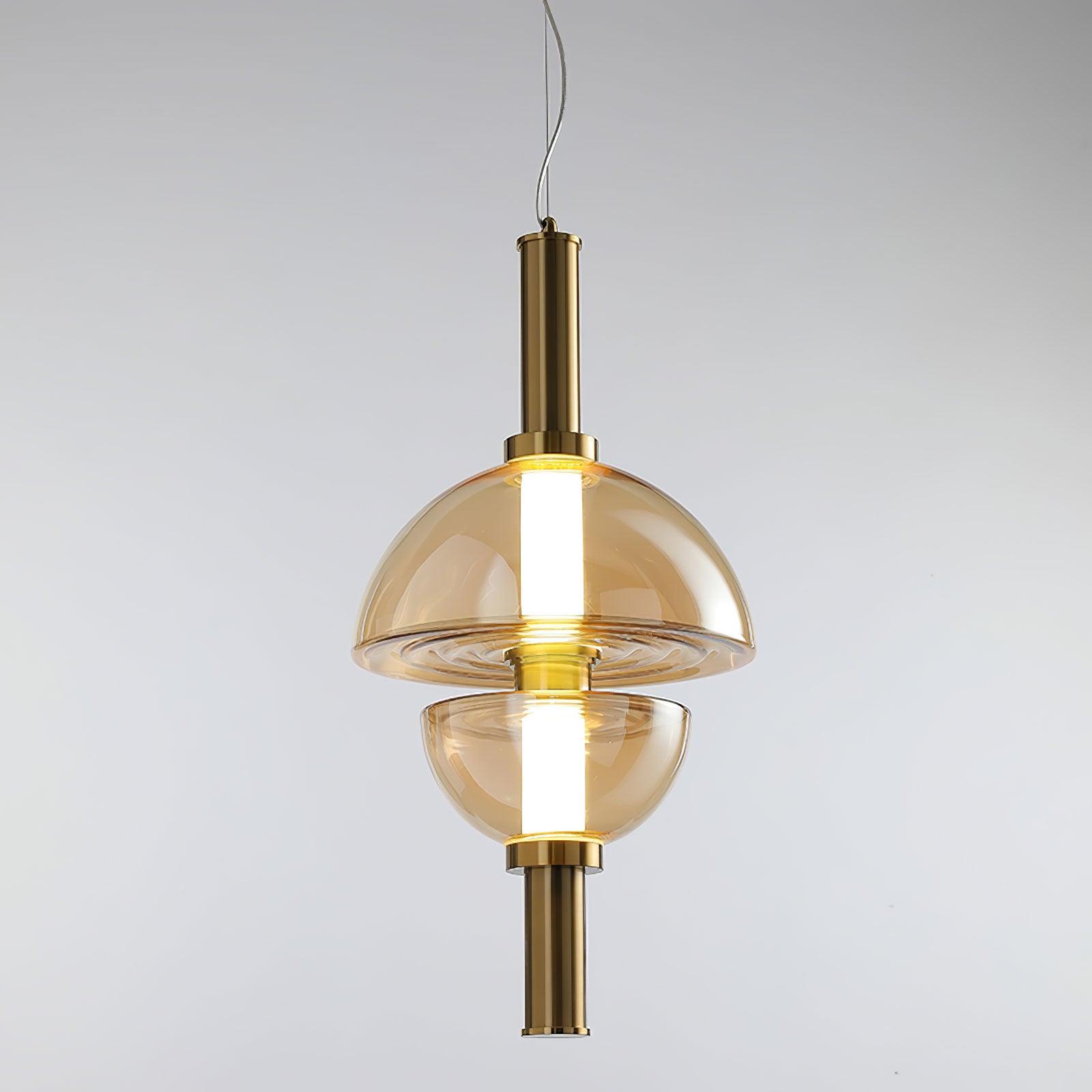 Aura Contemporar Glass Pendant Lamp