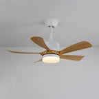Sylven Modern Wood Ceiling Fan Light
