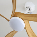 Sylven Modern Wood Ceiling Fan Light