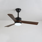 Evraeis Modern Wood Ceiling Fan Light