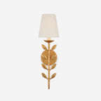 Evoque Gold Leaf Wall Sconce - image 1