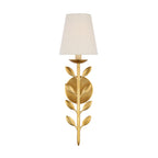Evoque Gold Leaf Wall Sconce - image 6