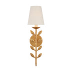 Evoque Gold Leaf Wall Sconce - image 8