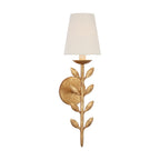 Evoque Gold Leaf Wall Sconce - image 9
