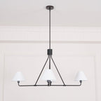 Aurora Chandelier Cone Shade Minimalist
