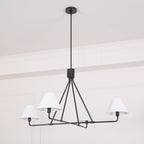 Aurora Chandelier Cone Shade Minimalist