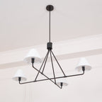 Aurora Chandelier Cone Shade Minimalist