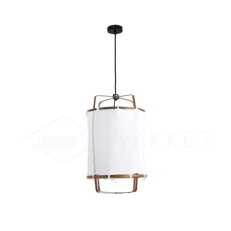 Lustra Pendant Lamp Bamboo Shade for Living Room