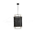 Lustra Pendant Lamp Bamboo Shade for Living Room