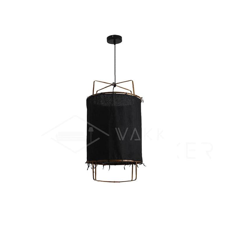 Lustra Pendant Lamp Bamboo Shade for Living Room