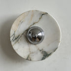 Alter Modern Minimalist Round Marble Sconce Wall Lamp