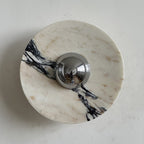 Alter Modern Minimalist Round Marble Sconce Wall Lamp