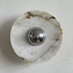 Alter Modern Minimalist Round Marble Sconce Wall Lamp