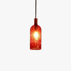 Valentina Vintage Pendant Light Wine Bottle /Glass Kitchen Island