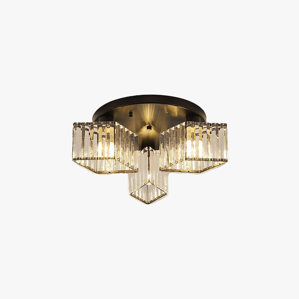Kristy Modern Ceiling Light  Crystal Living Room
