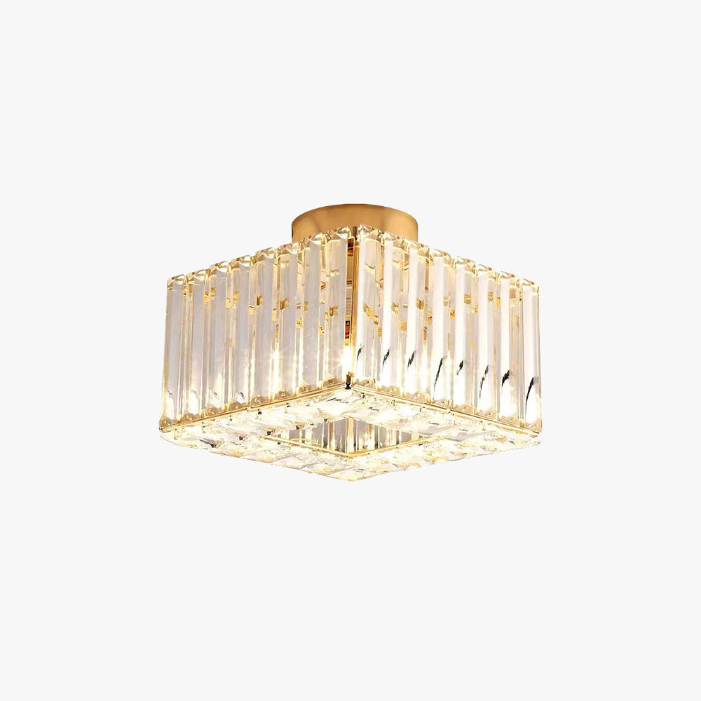 Arisha Creative Flush Mount Ceiling Light Gold/Black Balcony/Corridor