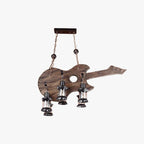 Epoch 6 Lantern Guitar Wood/ Pendant Light