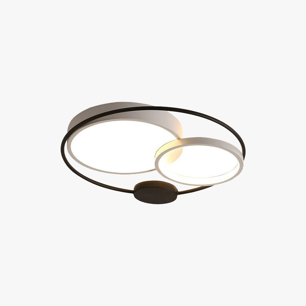 Arisha Modern Circular LED Flush Mount Ceiling Light