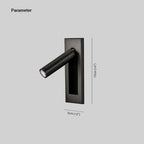 Arisha Modern Rotatable  Embedded Bedside Sconce, Cylindrical/Square - image 4