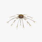 Arisha Art Deco Starry Glass Flush Mount Ceiling Light - image 1