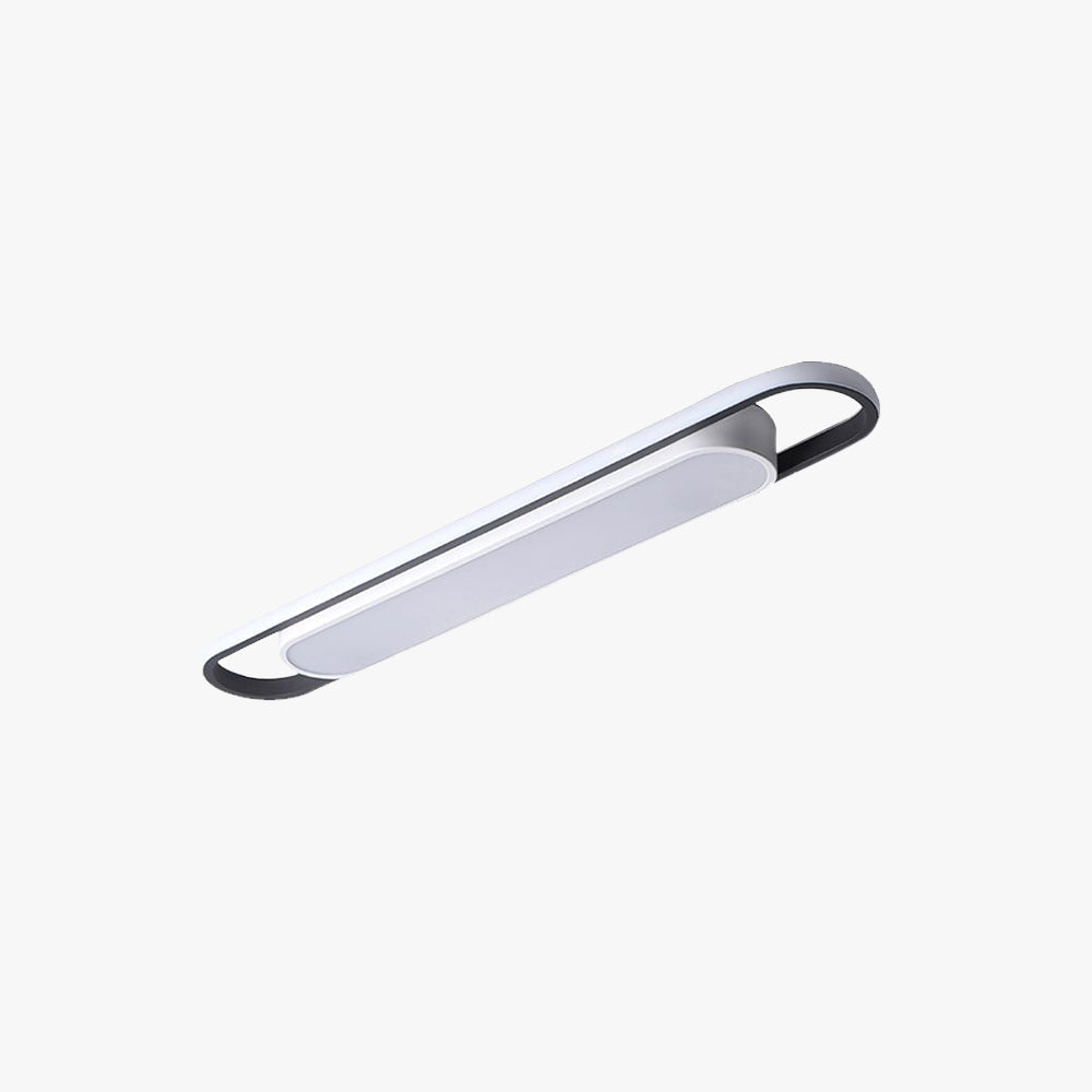 Arisha Minimalist Linear Flush Mount Ceiling Light
