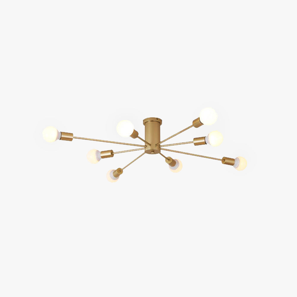 Valentina Modern Globe Bubble Flush Mount Ceiling Light