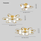Valentina Modern Flush Mount Ceiling Light