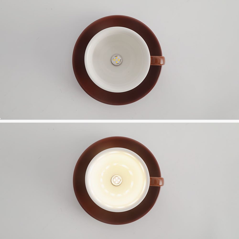 Valentina Modern Coffee Cups Ceramic Flush Ceiling Lighting - image 15