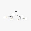 Valentina Modern Glass Bubble Chandelier Bedroom