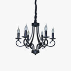 Silva Vintage Mental Candle Chandelier