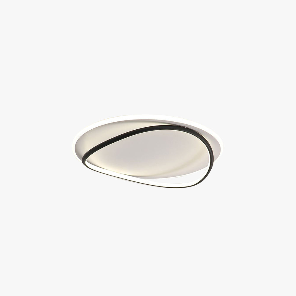 Arisha Flush Mount Ceiling Light Ring Modern Dining Room