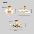 Arisha Pendant Light Square Retro Fabric Living Room