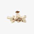 Arisha Pendant Light Square Retro Fabric Living Room