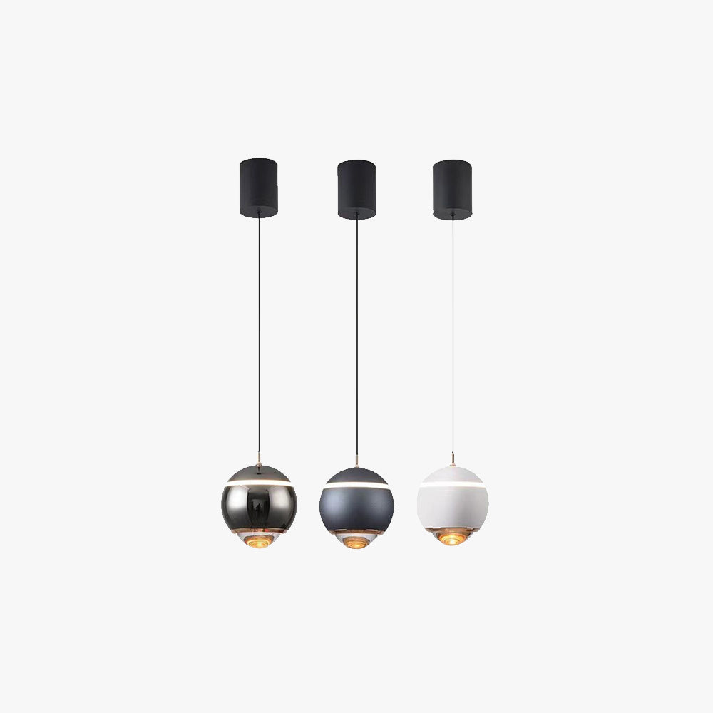 Valentina Modern Round LED Pendant Light, Kitchen Island
