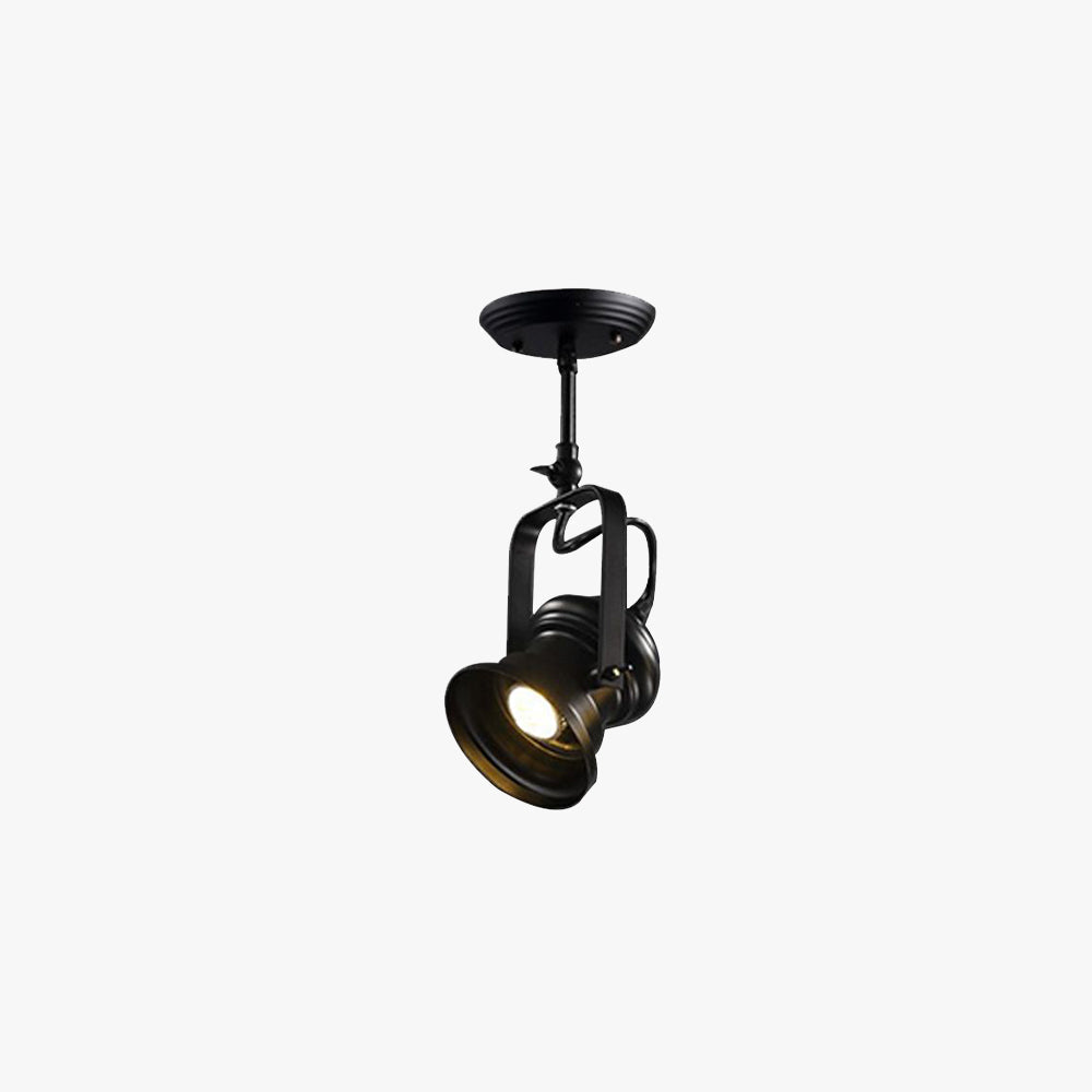 Epoch Industrial Style Rotatable Semi-Flush Mount Ceiling Light