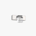 Arisha Modern Square Crystal Vanity Wall Lamp, Bedroom/Bathroom