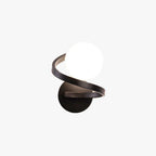 Arisha Nordic Globe Glass Vanity Wall Lamp Bedroom
