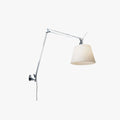 Epoch Wall Lamp Dome Modern Fabric Adjustable Living Room