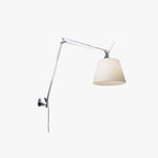 Epoch Wall Lamp Dome Modern Fabric Adjustable Living Room