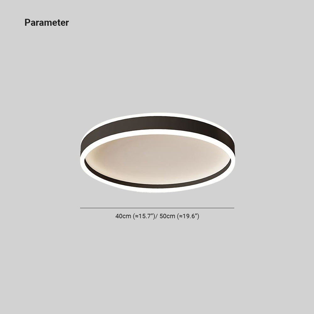 Arisha Modern Round Led Flush Mount Ceiling Light