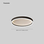 Arisha Modern Round Led Flush Mount Ceiling Light